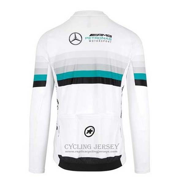 2020 Cycling Jersey Mercedes F1 Long Sleeve And Bib Tight